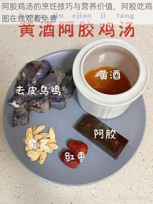 阿胶鸡汤的烹饪技巧与营养价值，阿胶吃鸡图在线观看免费